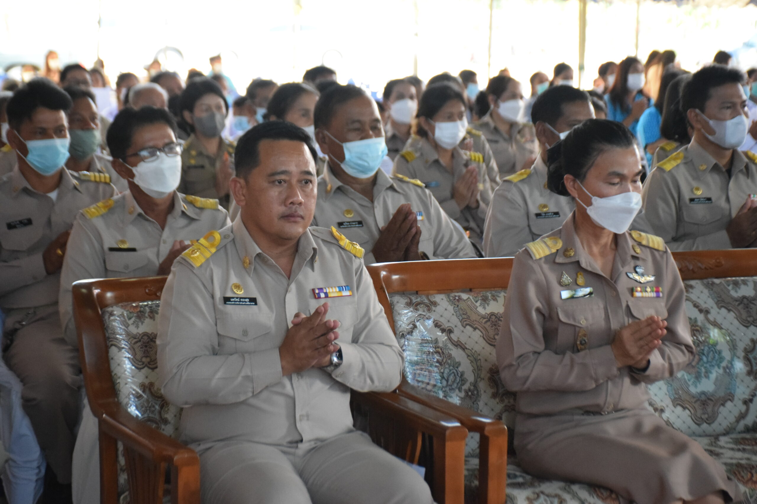 พิธีเจริญพระพุทธมนต์เจริญจิตตภาวนา เพื่อถวายพระพรแด่สมเด็จพระเจ้าลูกเธอ เจ้าฟ้าพัชรกิติยาภา นเรนทิราเทพยวดี กรมหลวงราชสาริณีสิริพัชร มหาวัชรราชธิดา